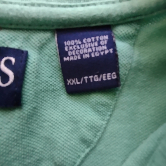 CHAPS XXL, Short Sleeved, Lt Green Polo - Picture 7 of 7